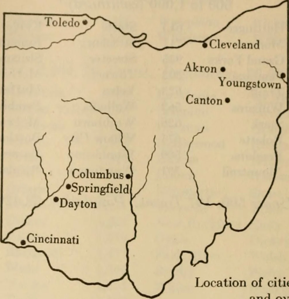 An illustration from Population and its distribution, comp. from the figures of 1920 United States census, including distribution of retail and wholesale dealers, 1921, leaf 215