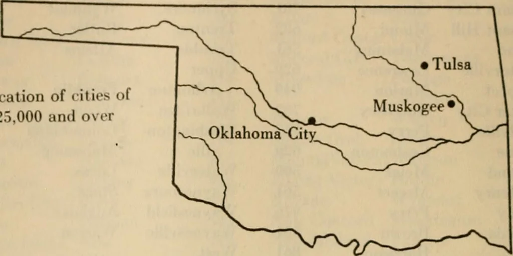 An illustration from Population and its distribution, comp. from the figures of 1920 United States census, including distribution of retail and wholesale dealers, 1921, leaf 225