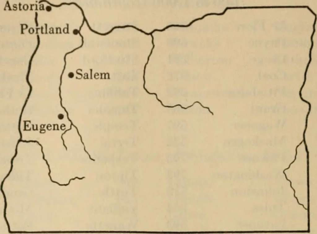 An illustration from Population and its distribution, comp. from the figures of 1920 United States census, including distribution of retail and wholesale dealers, 1921, leaf 231