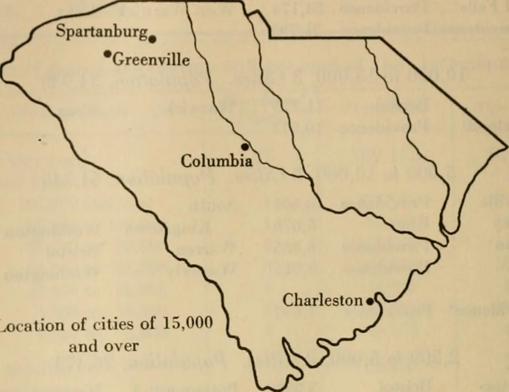 An illustration from Population and its distribution, comp. from the figures of 1920 United States census, including distribution of retail and wholesale dealers, 1921, leaf 251