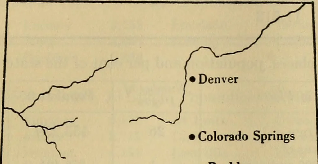 An illustration from Population and its distribution, comp. from the figures of 1920 United States census, including distribution of retail and wholesale dealers, 1921, leaf 58