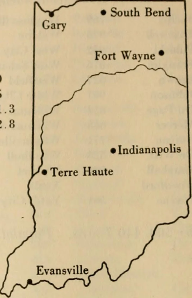 An illustration from Population and its distribution, comp. from the figures of 1920 United States census, including distribution of retail and wholesale dealers, 1921, leaf 97