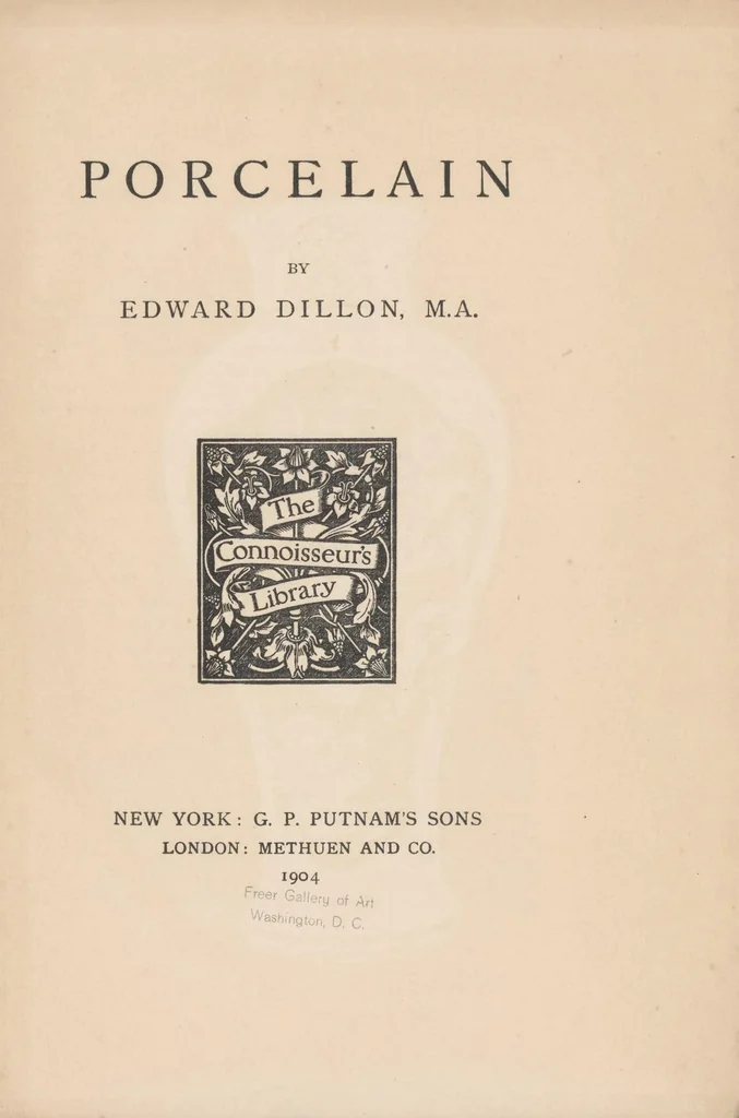 An illustration from Porcelain, 1904, leaf 13