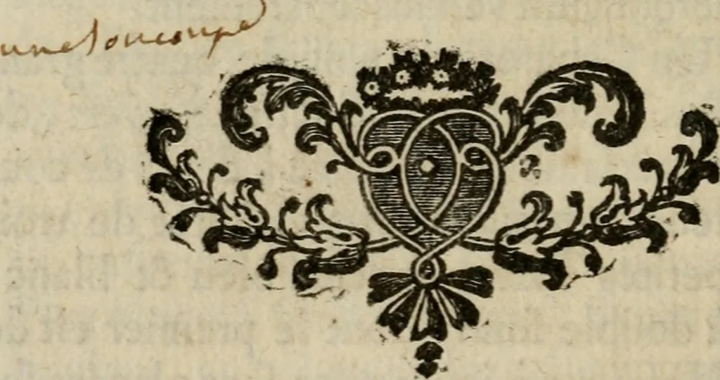 An illustration from Catalogue raisonné des bijoux, porcelaines, bronzes, lacqs, lustres de cristal de roche et de porcelaine : pendules de goût & autres meubles curieux ou composés : tableaux, desseins, estampes, coquilles & autres effets de curtiosité, provenans de la succession de M. Angran, vicomte de Fonspertuis, 1747, leaf 135