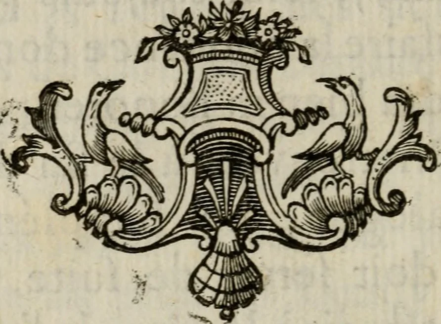 An illustration from Catalogue raisonné des bijoux, porcelaines, bronzes, lacqs, lustres de cristal de roche et de porcelaine : pendules de goût & autres meubles curieux ou composés : tableaux, desseins, estampes, coquilles & autres effets de curtiosité, provenans de la succession de M. Angran, vicomte de Fonspertuis, 1747, leaf 23
