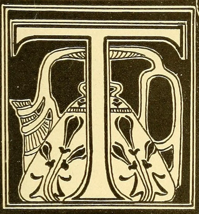 An illustration from Porcelains from the Robineau Pottery, 1906, leaf 19