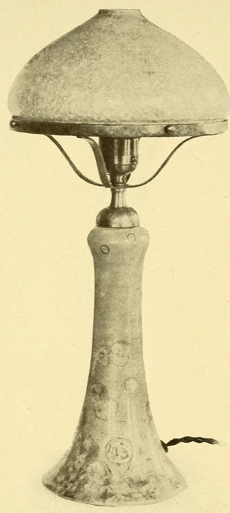 An illustration from Porcelains from the Robineau Pottery, 1906, leaf 36