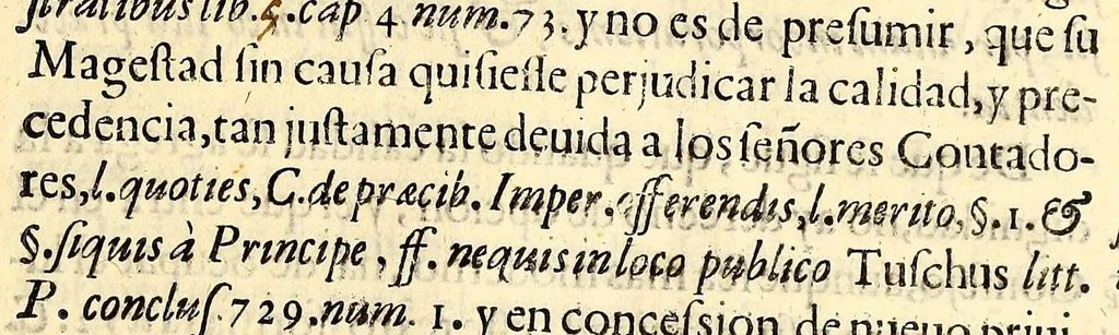 An illustration from Por don Ioseph de Villanueua, cauallero del Orden de Alcantara, del consejo de su Magestad, y su secretario en el Supremo de Aragon, consejero, y contador mayor del Consejo de la Santa Cruzada, : por el tiempo de la menor edad de don Geronimo Luis Valle de la Cerda y Villanueua. Con el señor Francisco Diaz Mendez Brito, que sirue el cargo de gran chanciller, y consejero del mismo consejo, 1642, leaf 7