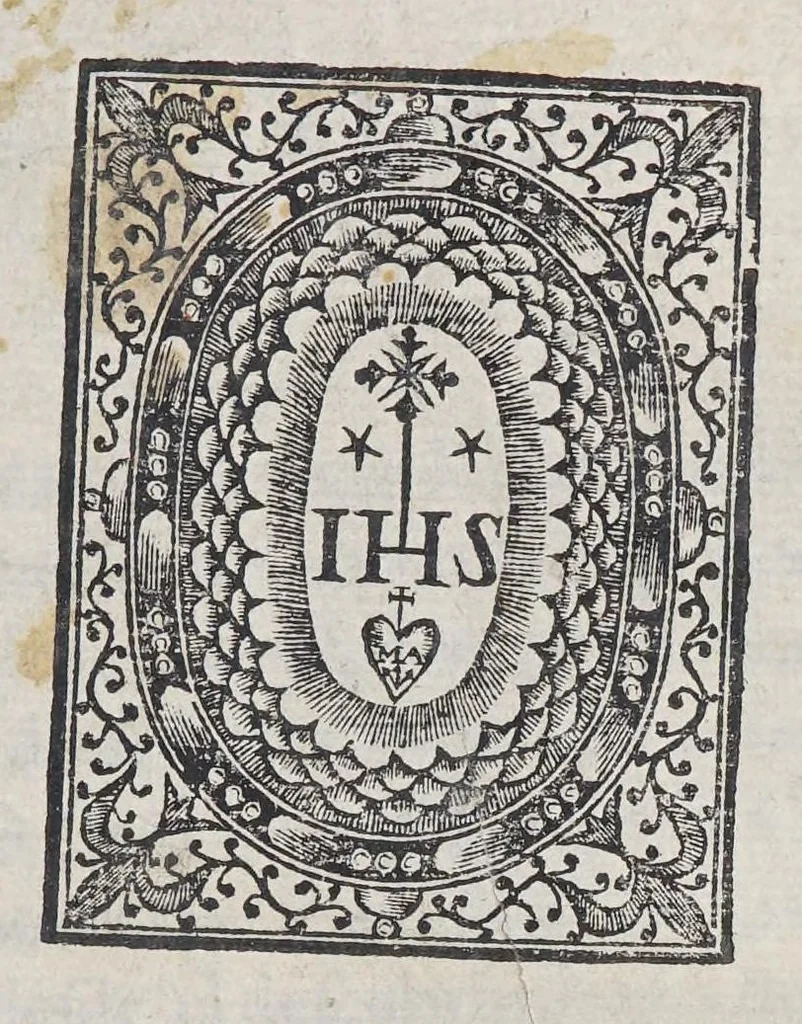 An illustration from Por la clerecia de la provincia de Iucatan, i el licenciado Alonso Lopez Delgado su procurador general, racionero de la santa iglesia catedral de Merida, i comissario del Santo Oficio, en el pleito con los religiosos de la Orden de San Francisco de la dicha provincia., 1631, leaf 1