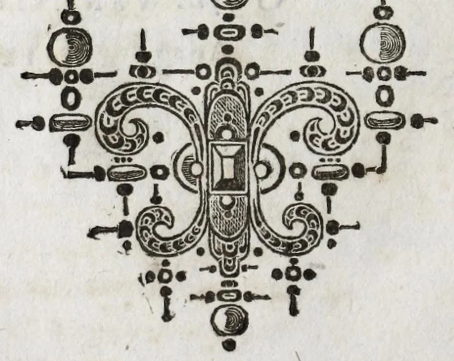 An illustration from Porphyre en Cyprine : treur-spel, verthoont by de redenrijcke gulde Die Peoen binnen Mechelen, op hen-lieder heer-lijcke Blasoen-Feest : gehouden den derden mey anno 1620 .., 1621, leaf 10