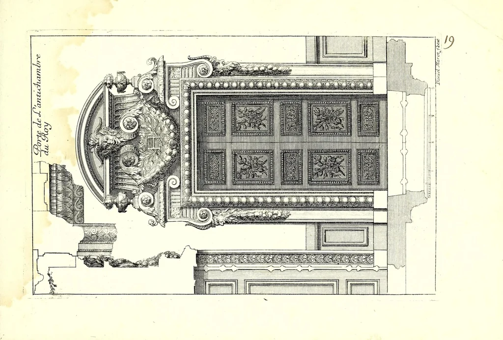 An illustration from Portes à placard et lambris, leaf 41