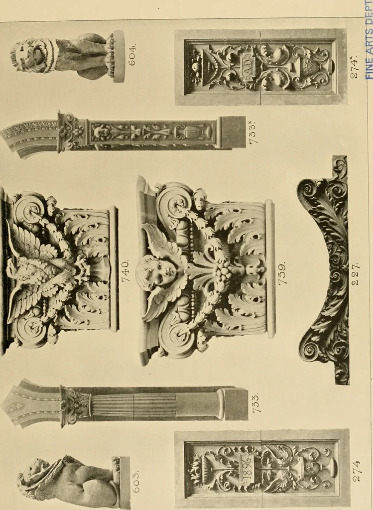 An illustration from [Port-folio], 1898, leaf 100