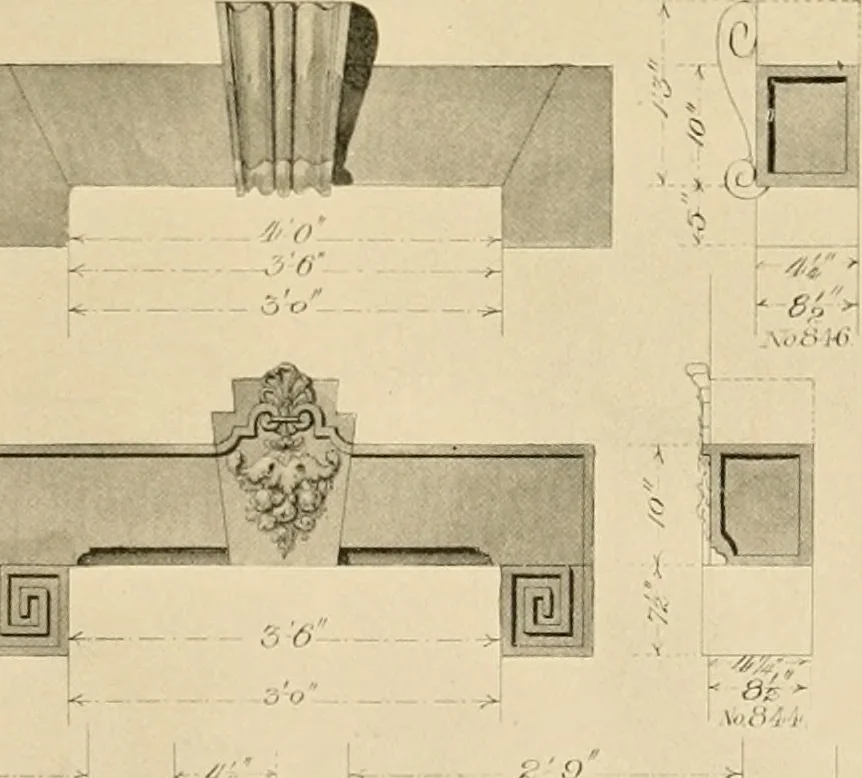 An illustration from [Port-folio], 1898, leaf 124