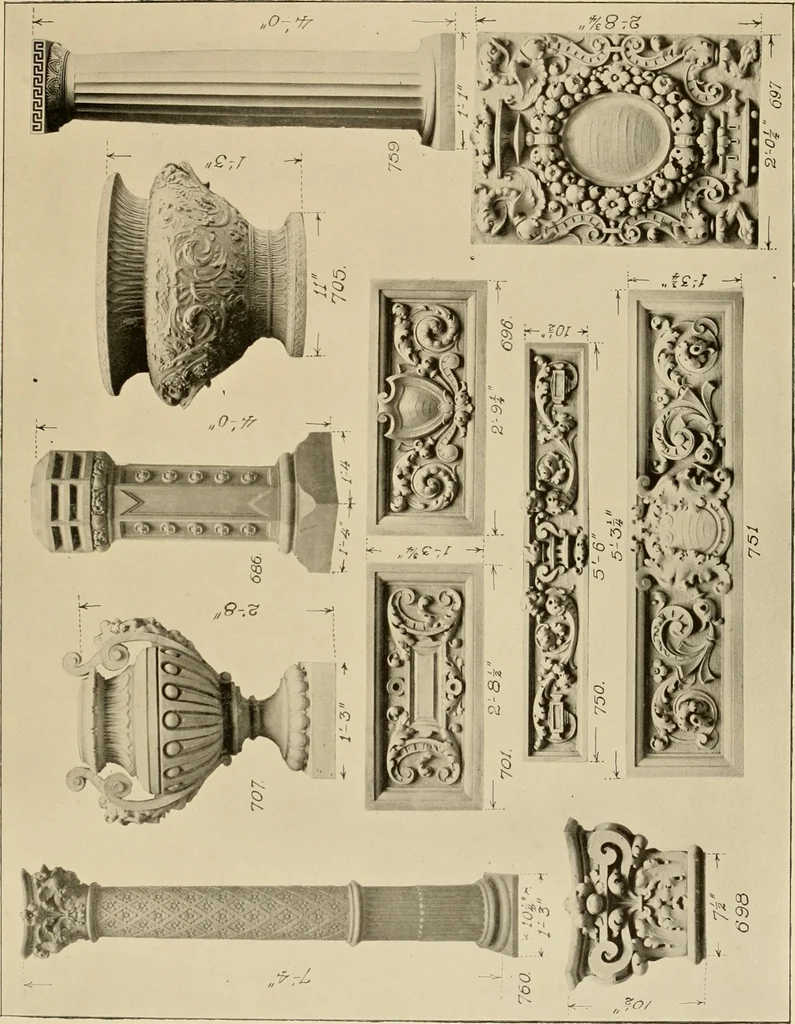 An illustration from [Port-folio], 1898, leaf 128