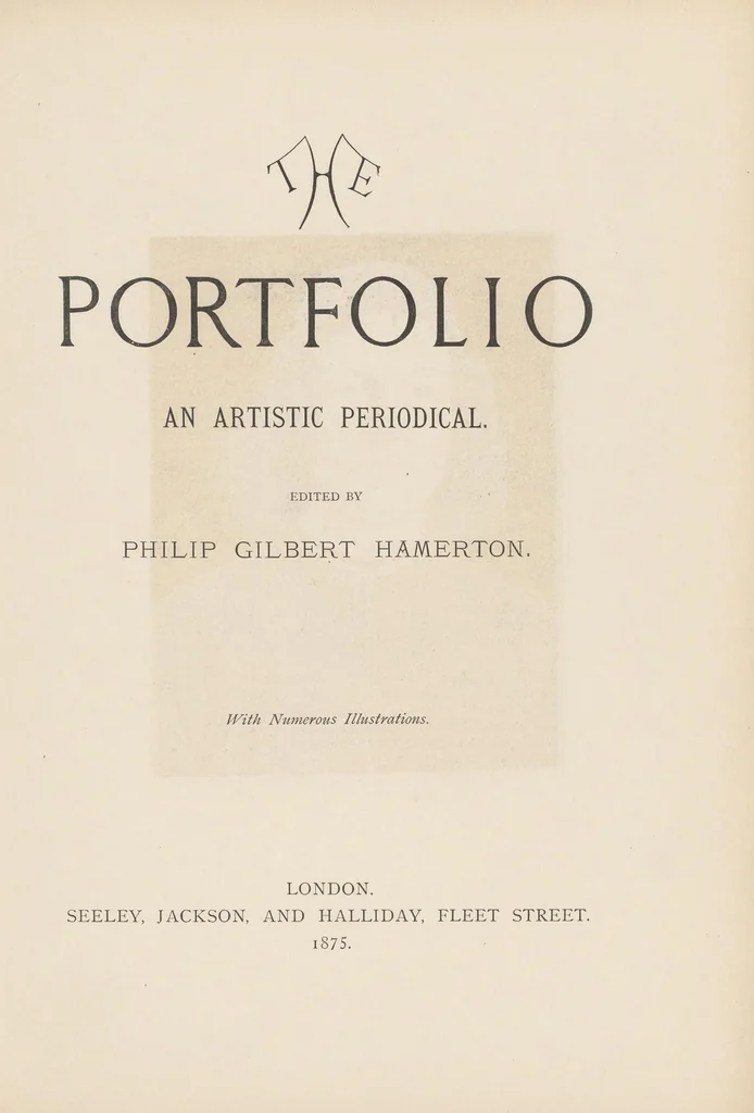 An illustration from The portfolio : an artistic periodical, 1870, leaf 11