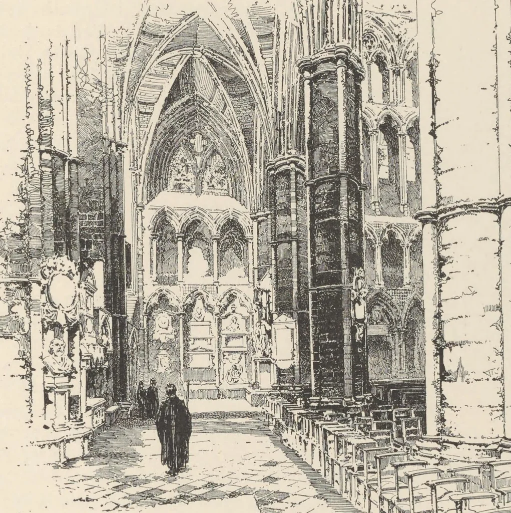 An illustration from The portfolio : an artistic periodical, 1870, leaf 209
