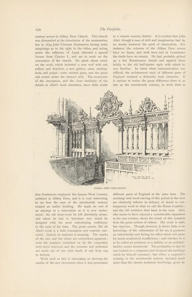 An illustration from The portfolio : an artistic periodical, 1870, leaf 208