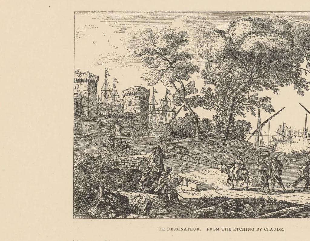 An illustration from The portfolio : an artistic periodical, 1870, leaf 18