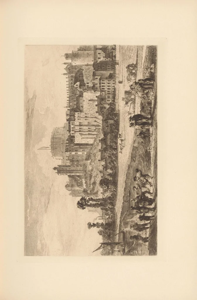 An illustration from The portfolio : an artistic periodical, 1870, leaf 99