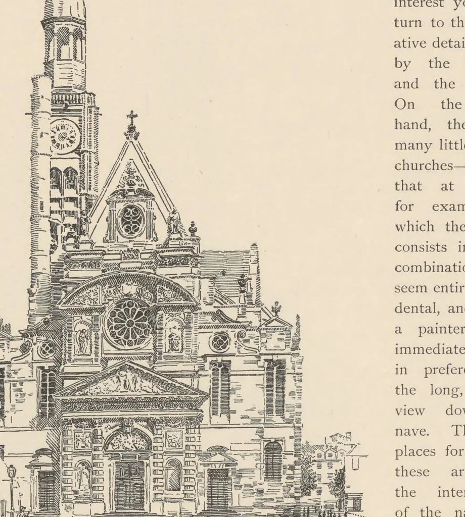 An illustration from The portfolio : an artistic periodical, 1870, leaf 245