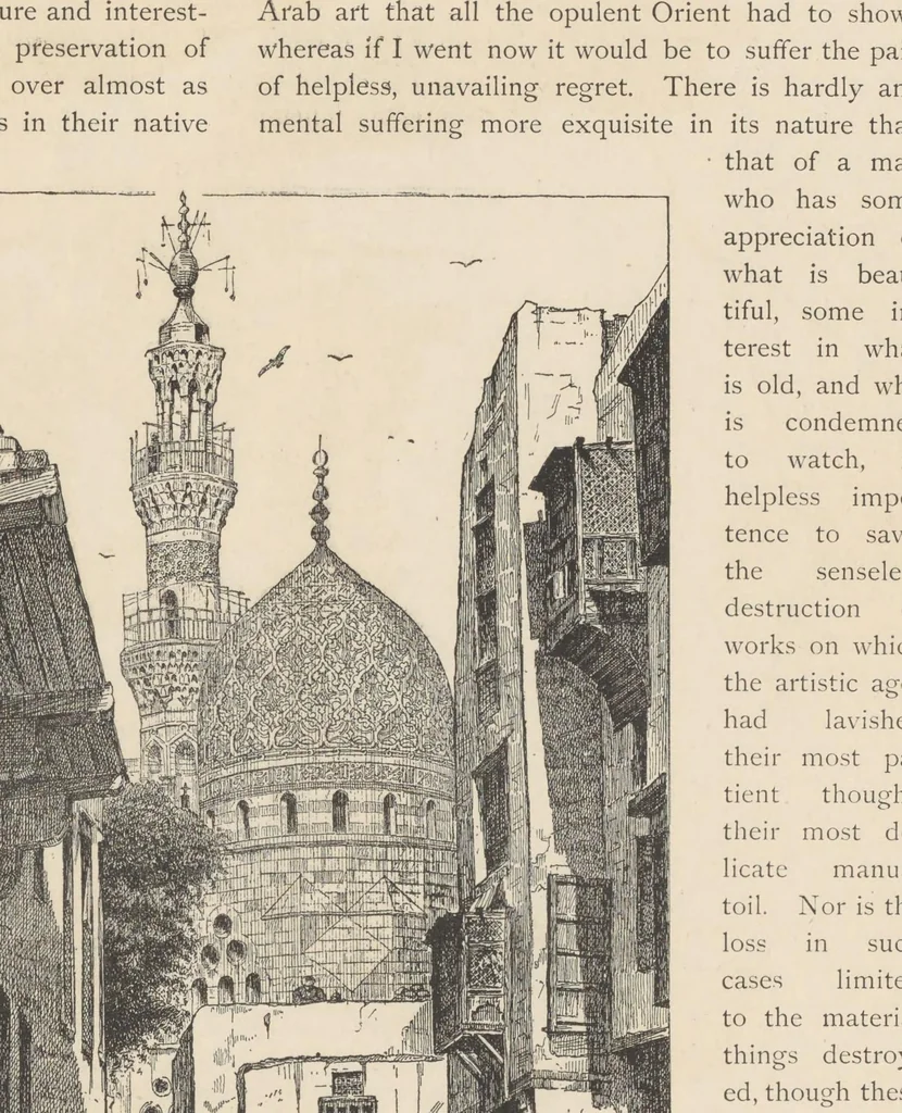 An illustration from The portfolio : an artistic periodical, 1870, leaf 73