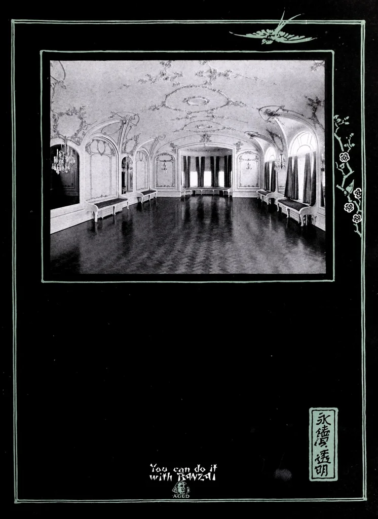 An illustration from Portfolio of white enamel interiors., 1910, leaf 17