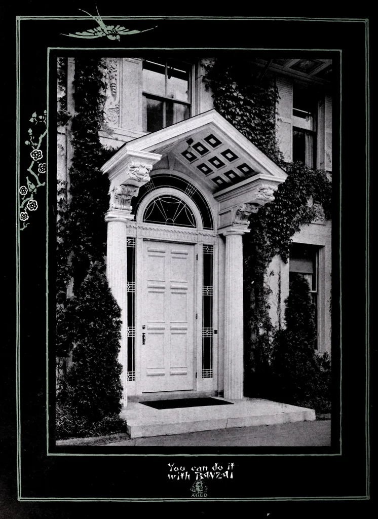 An illustration from Portfolio of white enamel interiors., 1910, leaf 4