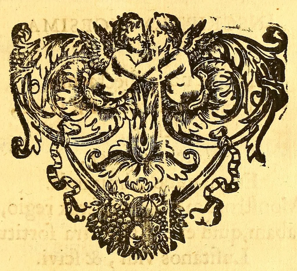 An illustration from Porticus triumphalis, : a regali palatio, quà Meridiem spectat, in Tagum exporrecta, ad publicam receptionem augustissimae Mariae, Sophiae, Elisabethae, Portugalliae Reginae, Ulyssiponem ingredientis, anno domini M. DC. LXXXVII. die II. augusti, pictis, inscriptisque tabulis, jussu regis, ornata, 1694, leaf 41