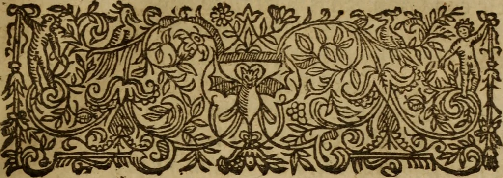An illustration from The portraiture of the image of God in man : in his three estates, of creation, restauration, glorification. Digested into two parts. The first containing, the image of God both in the body and soule of man ... The second containing, the passions of man in the concupiscible and irascible part of the soule ... Whereunto is annexed an explication of sundry naturall and morall observations ... All set downe by way of collation ..., 1632, leaf 28