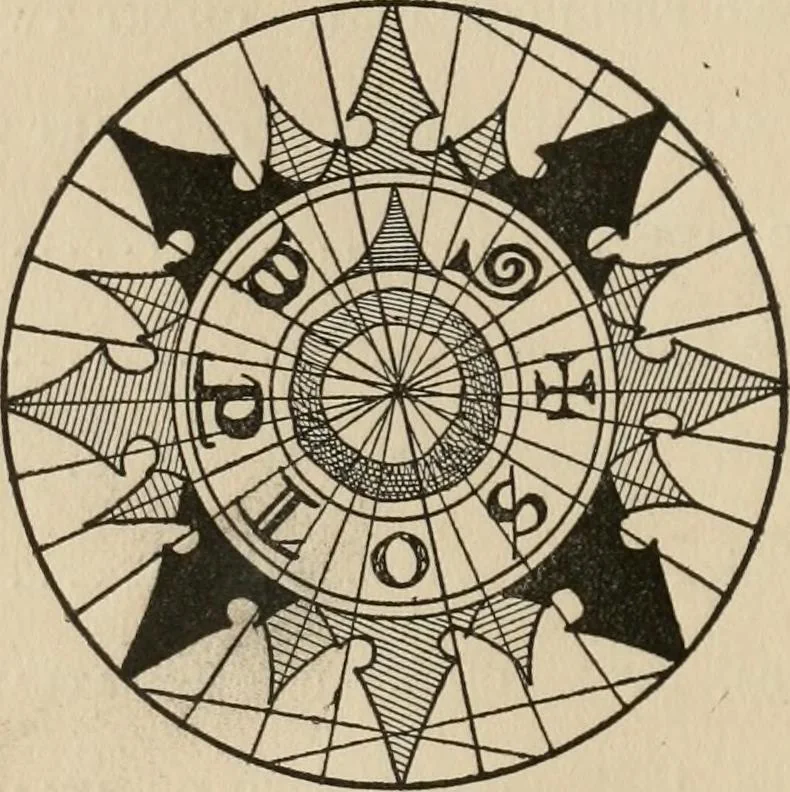 An illustration from Portolan charts; their origin and characteristics, with a descriptive list of those belonging to the Hispanic society of America, 1911, leaf 15