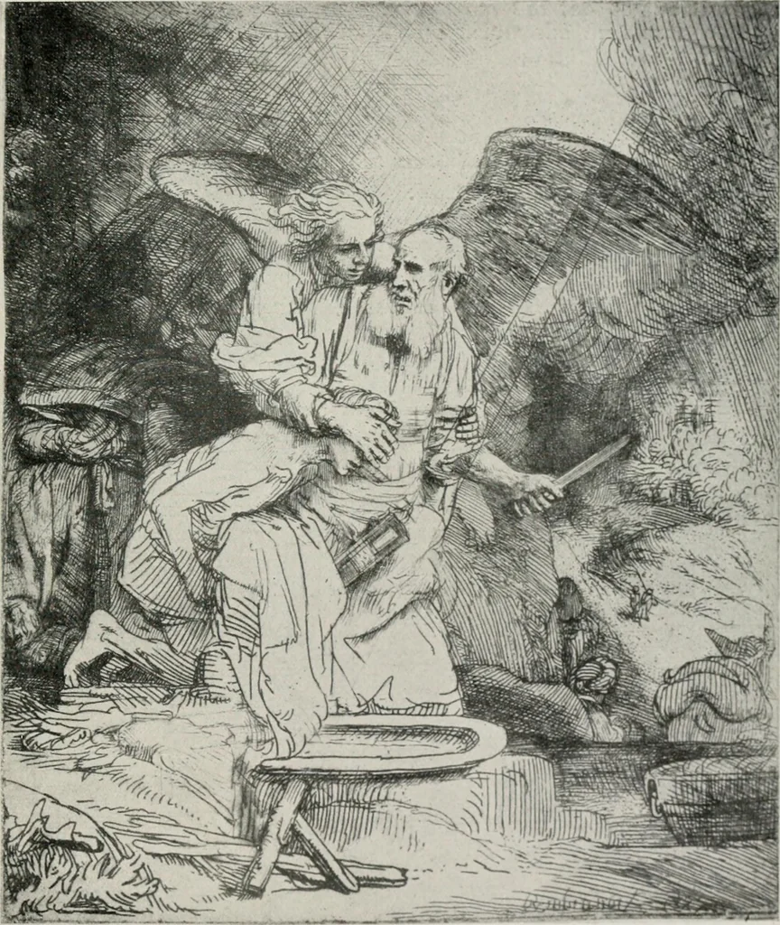 An illustration from Engraved portraits of European celebrities. Decorative engravings. Etchings and engravings by old & modern masters. Art reference books, 1922, leaf 114