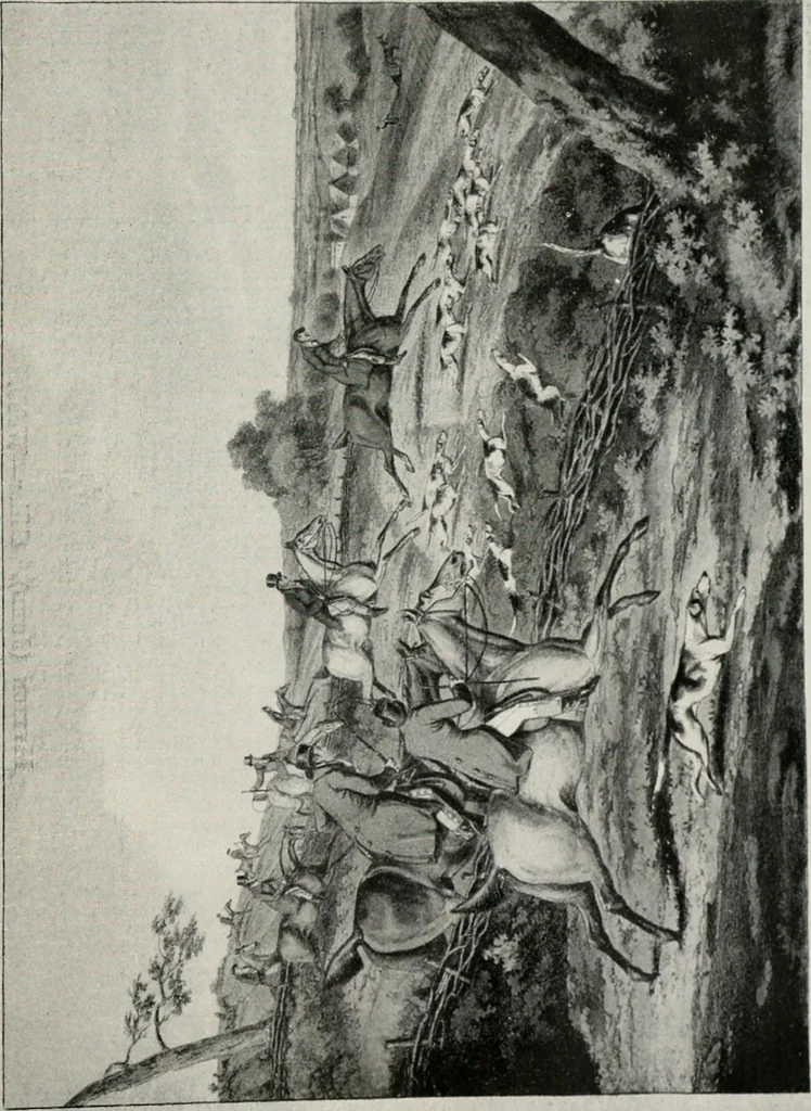 An illustration from Engraved portraits of European celebrities. Decorative engravings. Etchings and engravings by old & modern masters. Art reference books, 1922, leaf 72