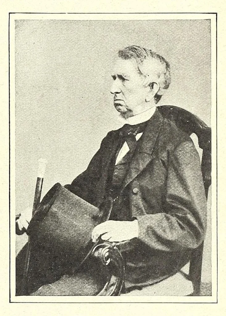 An illustration from Portrait life of Lincoln; life of Abraham Lincoln, the greatest American, 1910, leaf 69