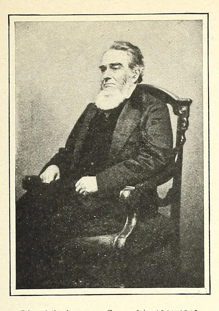 An illustration from Portrait life of Lincoln; life of Abraham Lincoln, the greatest American, 1910, leaf 73