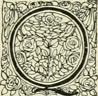 An illustration from Portraits d'artistes : peintres: Berthe Art, François Bulens, André Collin ... [et al.] : sculpteurs: Guillaume Charlier, Isidore de Rudder, Julien Dillens ... [et al.], 1905, leaf 10