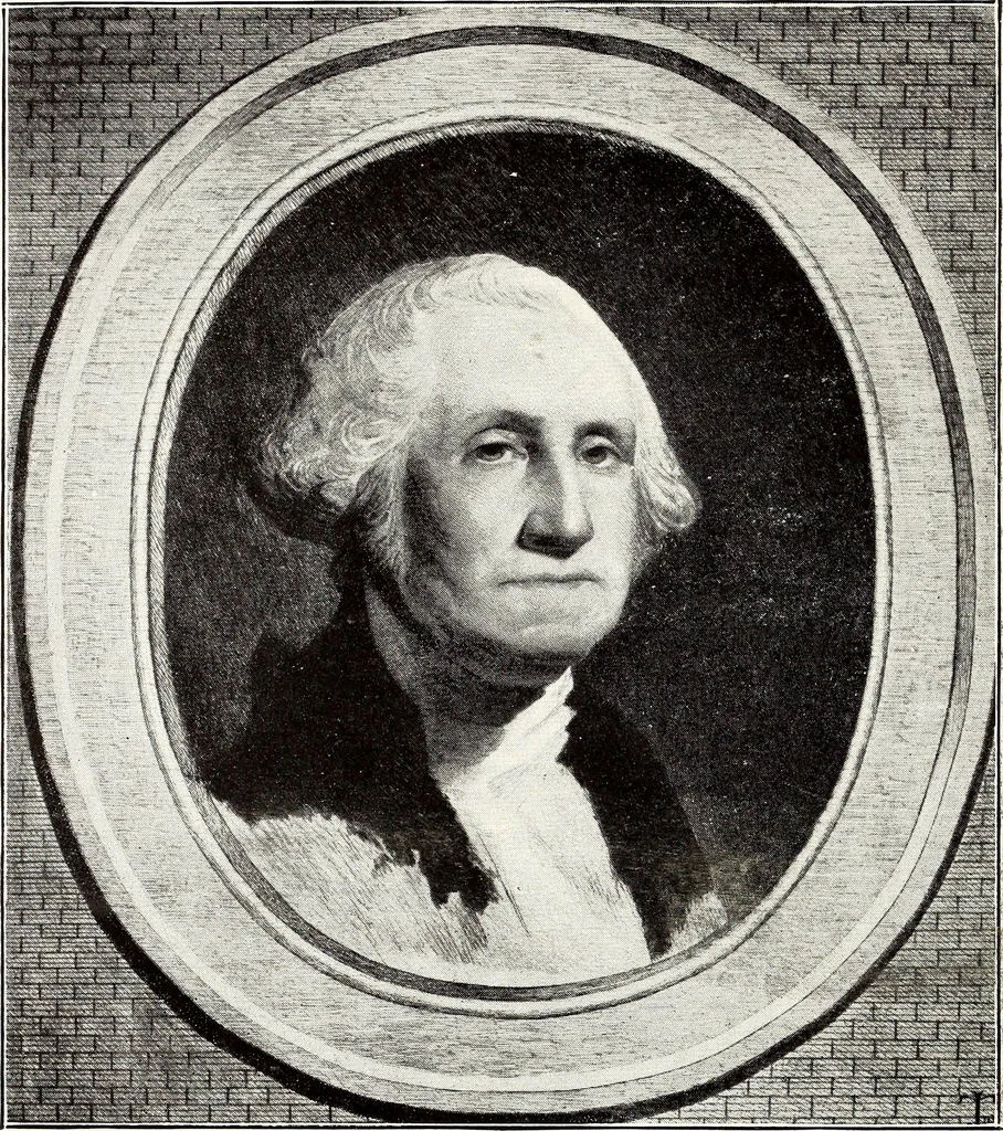 An illustration from Portraits in fine art, 1901, leaf 19