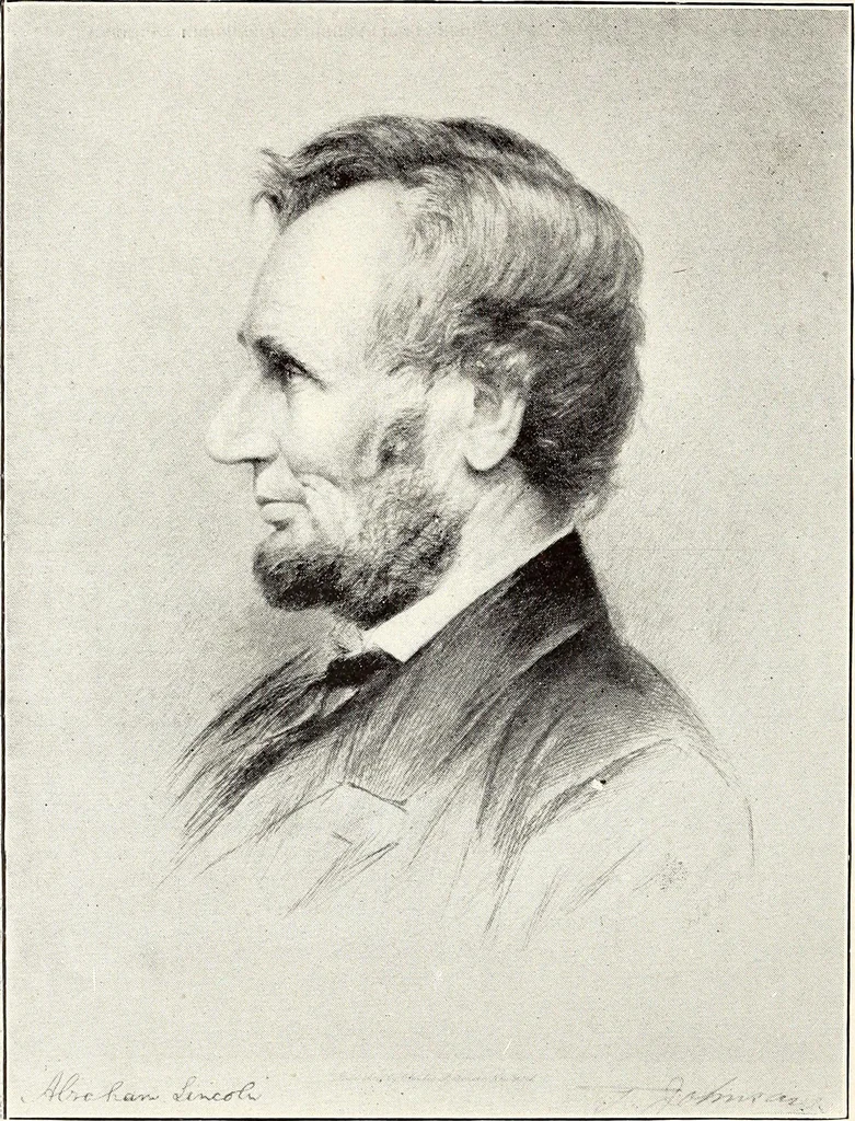 An illustration from Portraits in fine art, 1901, leaf 21