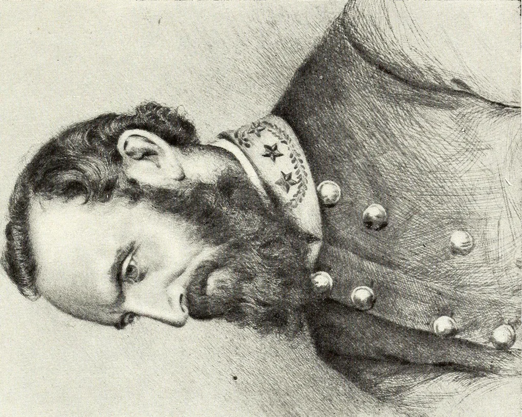 An illustration from Portraits in fine art, 1901, leaf 24