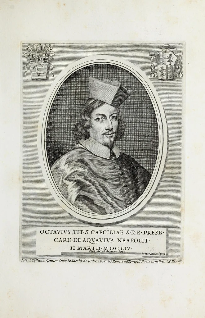 An illustration from [Portraits of cardinals], 1700, leaf 109