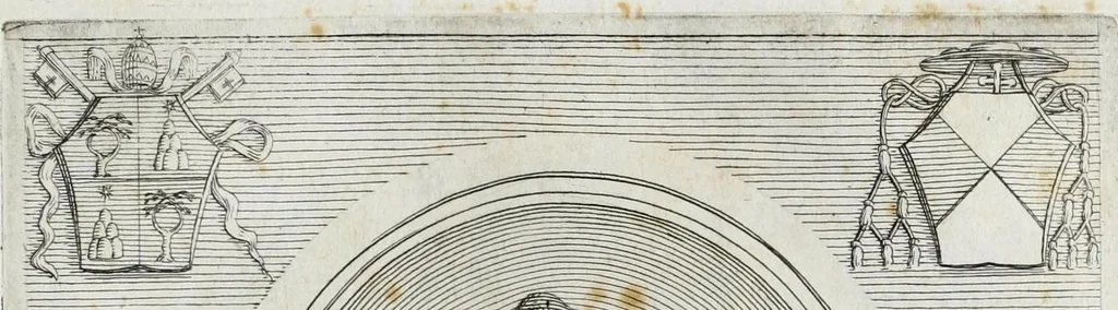 An illustration from [Portraits of cardinals], 1700, leaf 123