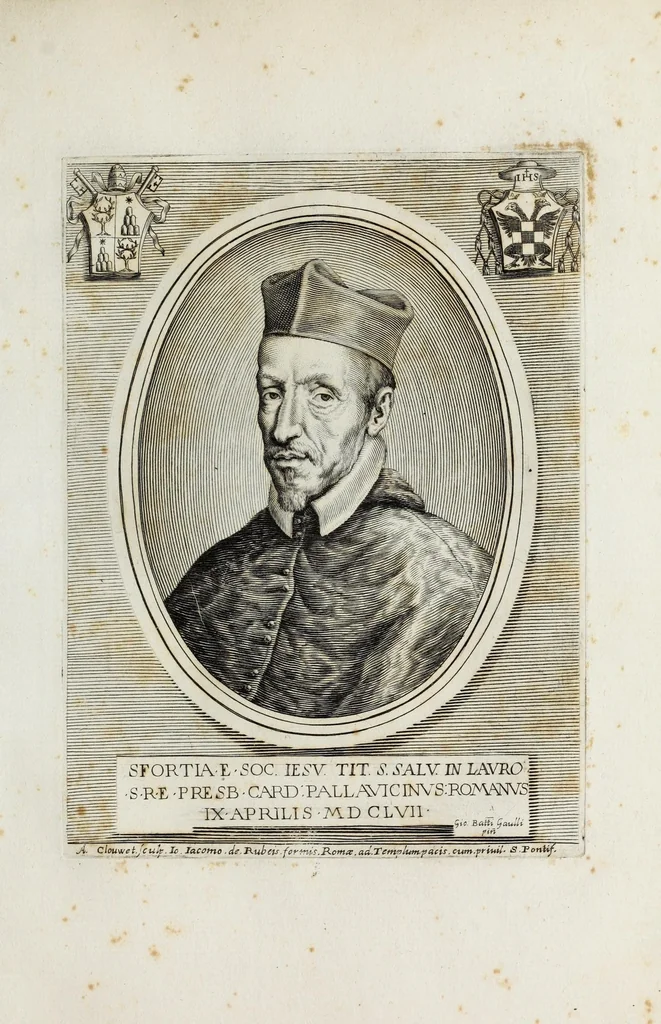 An illustration from [Portraits of cardinals], 1700, leaf 135