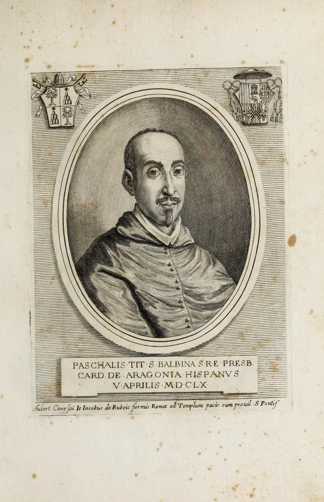 An illustration from [Portraits of cardinals], 1700, leaf 149