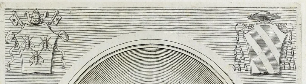 An illustration from [Portraits of cardinals], 1700, leaf 15