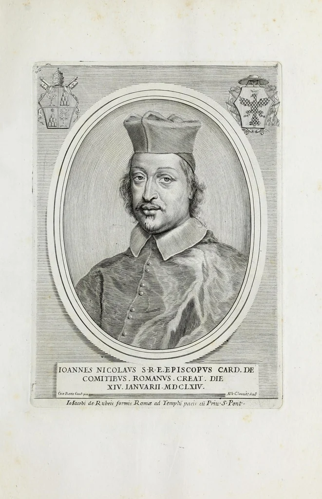 An illustration from [Portraits of cardinals], 1700, leaf 173
