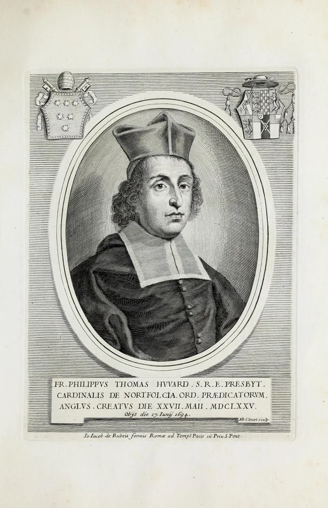 An illustration from [Portraits of cardinals], 1700, leaf 247