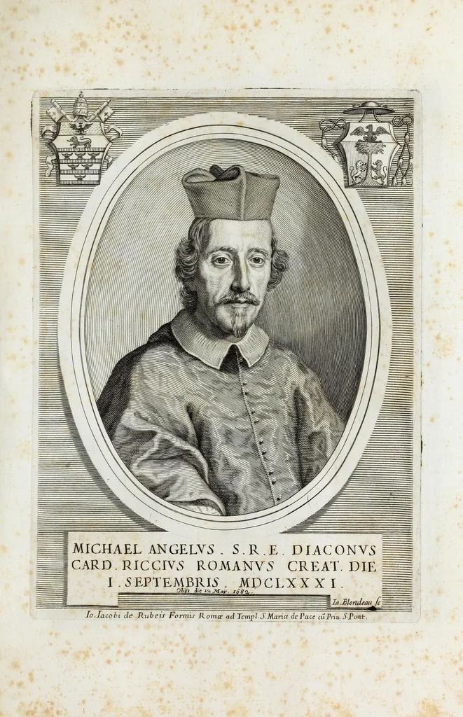 An illustration from [Portraits of cardinals], 1700, leaf 271