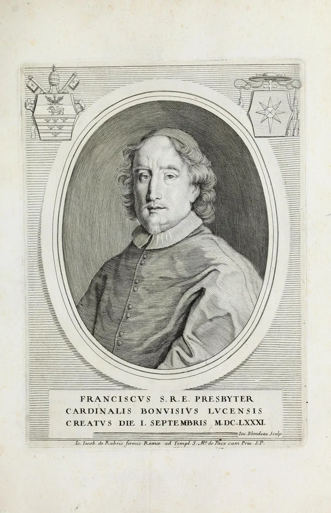 An illustration from [Portraits of cardinals], 1700, leaf 275