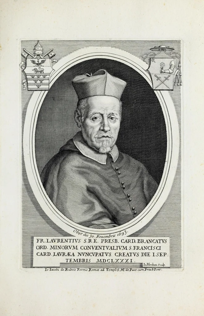 An illustration from [Portraits of cardinals], 1700, leaf 279