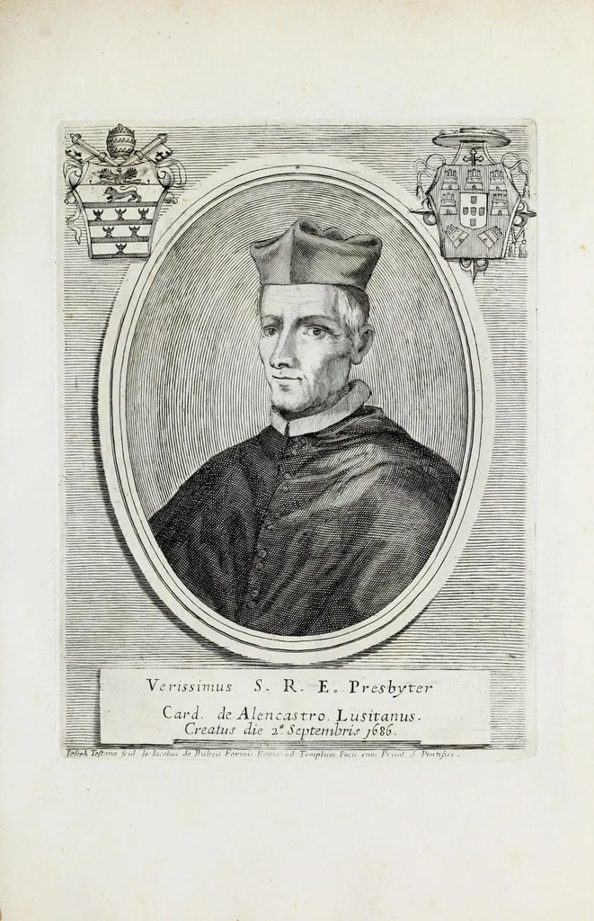 An illustration from [Portraits of cardinals], 1700, leaf 317