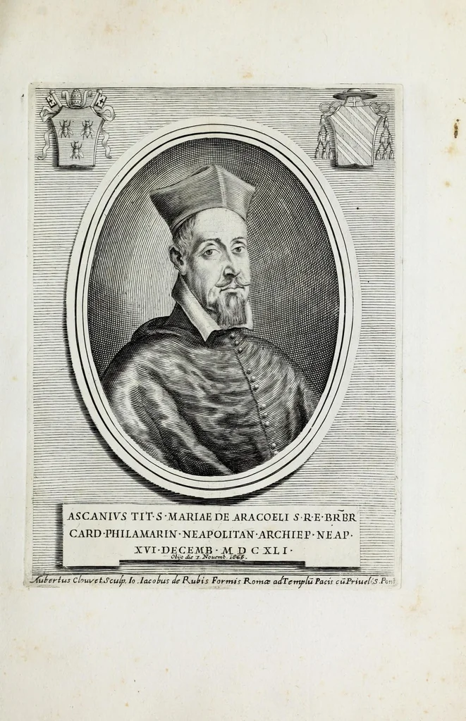An illustration from [Portraits of cardinals], 1700, leaf 33
